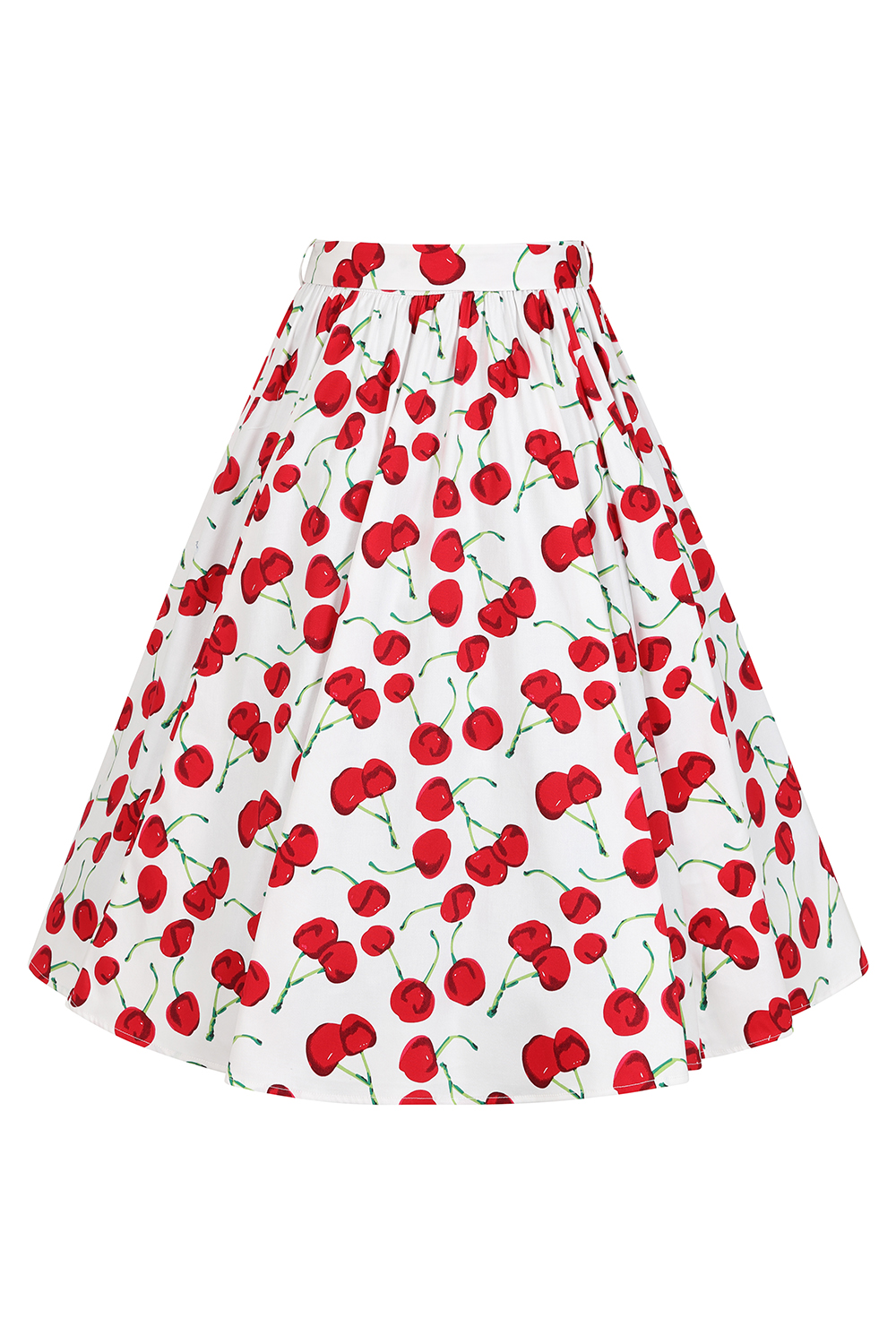 Amelie Cherry Swing Skirt